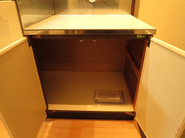 筑波ユニバーサイド の収納|キッチン収納です