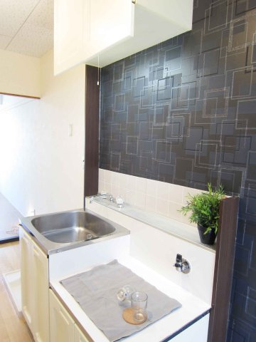 筑波ユニバーサイド のキッチン|キッチンでお料理をお楽しみください