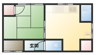町田借家の間取り