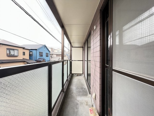 第46シマナカハイツのバルコニー