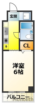 プリメールフジワラの間取り