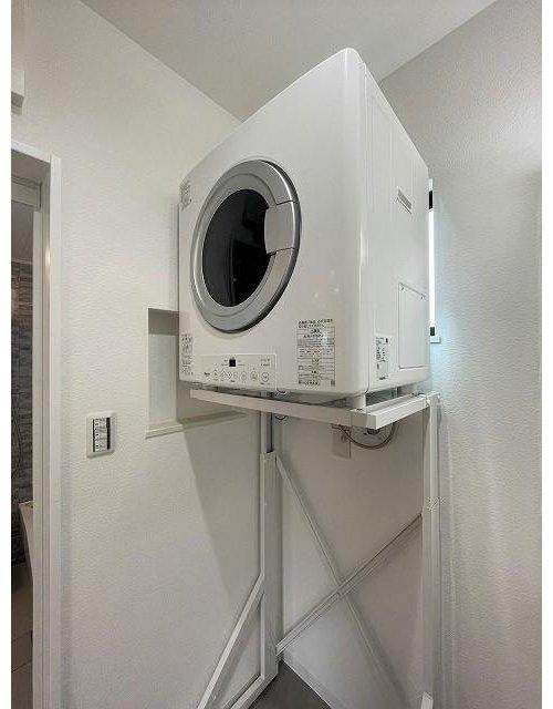 砥部町岩谷口1号地のランドリースペース|乾太くん（ガス衣類乾燥機）