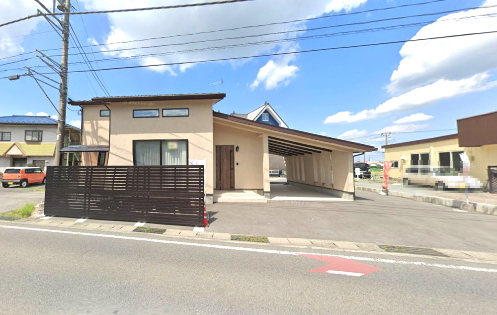 藤岡市篠塚　モデルハウス2580の外観