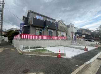 【前面道路含む現地写真】 | 垂水区本多聞6　新築1号棟　仲介手数料無料！