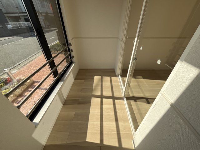 メゾングレーヌ勝原Ａのバルコニー