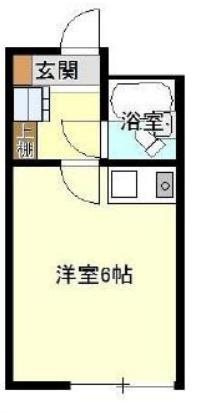 【間取り】 | ハイツサンマリーナ