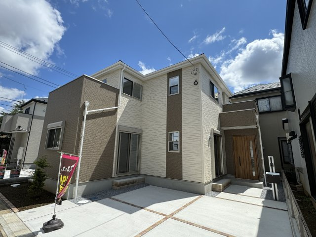 松戸市松飛台新築戸建（第２松飛台）の外観|2号棟外観・完成済み内覧可能です！