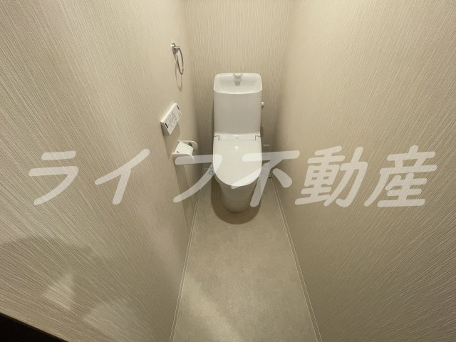 St.Polaris瓢箪山のトイレ|落ち着いた色調のトイレです