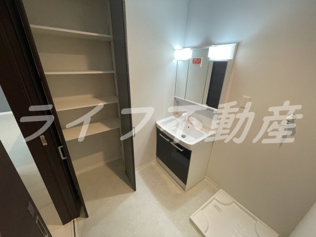 St.Polaris瓢箪山の洗面所|コンパクトで使いやすい洗面所