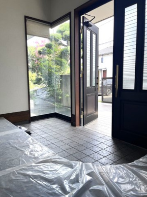 【玄関】 | 太田市西新町プレミアムガレージハウス | 広々玄関