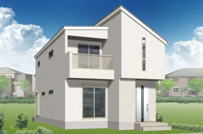 【外観パース】 | 神戸市垂水区本多聞6丁目　新築戸建A号地　仲介手数料無料！ | 垂水区本多聞6　新築A号地　仲介手数料無料！