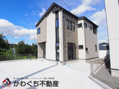 【外観】 | テイラーハウス　泉字上谷地　A棟 | 福島交通飯坂線【岩代清水】駅まで徒歩6分！清水小学校、清水中学校エリアです◎
