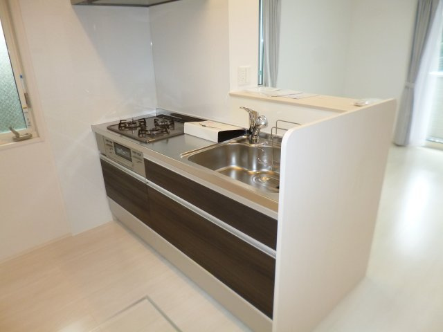 グレイスコートBトウのキッチン|システムキッチン