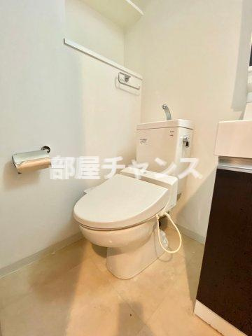 エステムプラザ名古屋・栄プレミアム　のトイレ|落ち着いたトイレです