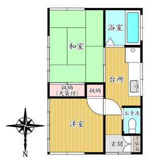 【間取り】 | 木下戸建2号棟