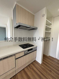【キッチン】 | 神戸市垂水区霞ヶ丘3丁目　新築戸建A号地　仲介手数料無料！ | キッチンです