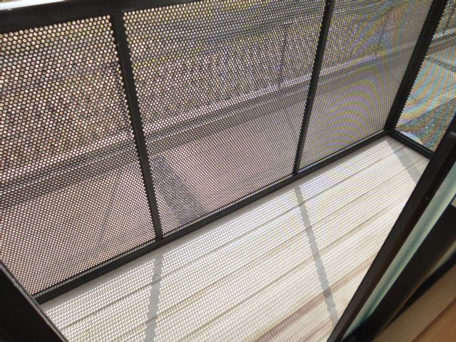 ミレニアムハイツのバルコニー