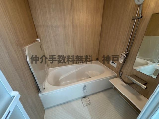【浴室】 | 神戸市垂水区霞ヶ丘3丁目　新築戸建B号地　仲介手数料無料！ | きれいなお風呂です