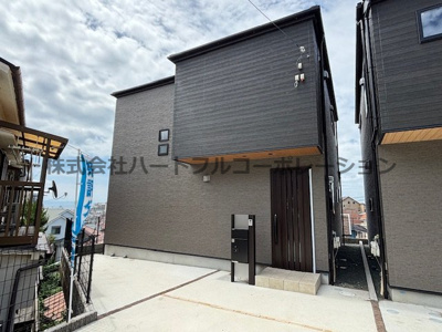 【外観】 | 神戸市垂水区霞ヶ丘3丁目　新築戸建B号地　仲介手数料無料！ | 外観もきれいです