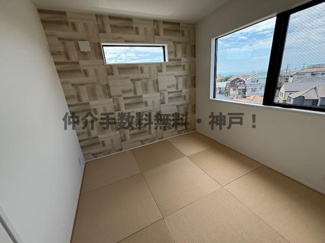 【和室】 | 神戸市垂水区霞ヶ丘3丁目　新築戸建B号地　仲介手数料無料！ | 趣のある和室です