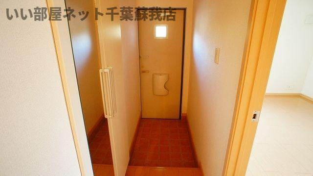 ベル・アンジュの玄関|明るい玄関です