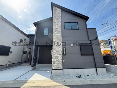 【外観】 | 神戸市垂水区城が山5丁目　新築戸建1号棟　仲介手数料無料！ | 建物外観を気になさる方へ、見た目の良い物件です