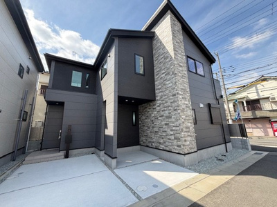 【外観】 | 神戸市垂水区城が山5丁目　新築戸建1号棟　仲介手数料無料！ | 外観は落ち着いています