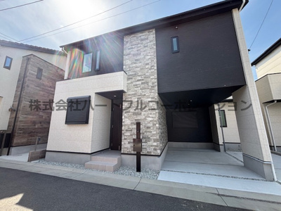 【外観】 | 神戸市垂水区城が山5丁目　新築戸建3号棟　仲介手数料無料！ | 落ち着いた雰囲気の外観です