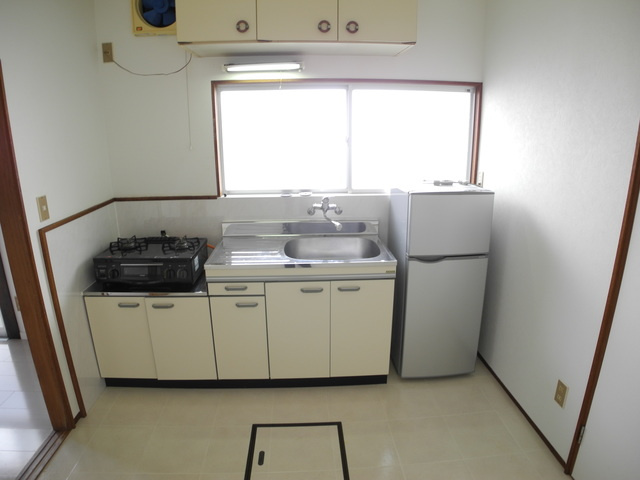 静コーポのキッチン