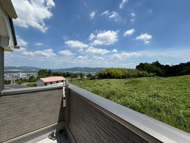 完成物件につき即入居ＯＫ★全室南向きで陽当たり良好★広々４ＬＤＫ★京田辺市田辺狐川の展望|バルコニーからの眺望