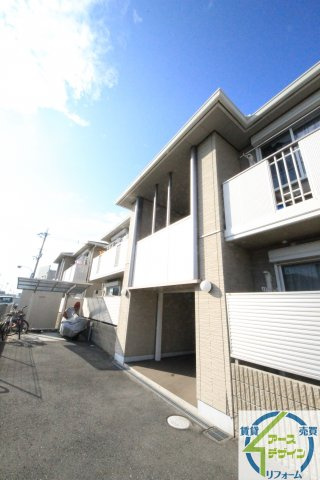 アヴァンス明石Ⅱの外観|外観もきれいです