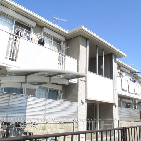 アヴァンス明石Ⅱの外観|外観は落ち着いています