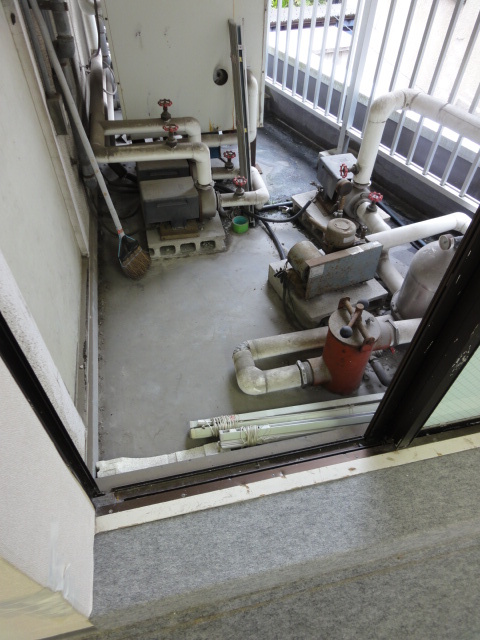 幸福相互富雄松本ビルのバルコニー