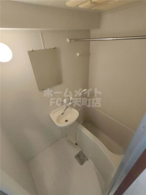 【浴室】 | エクシード弁天Ⅱ | 落ち着いた空間のお風呂です