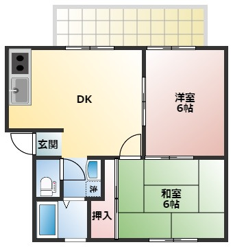 【間取り】 | サンシティ藤並Ａ