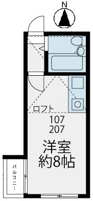 【間取り】 | レオパレス赤羽台