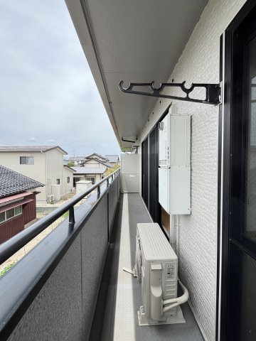 スペースロイヤルのバルコニー