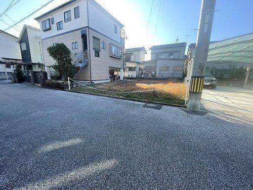 介良乙　土地の前面道路含む現地写真|前面道路の幅員は約６．０ｍあります。