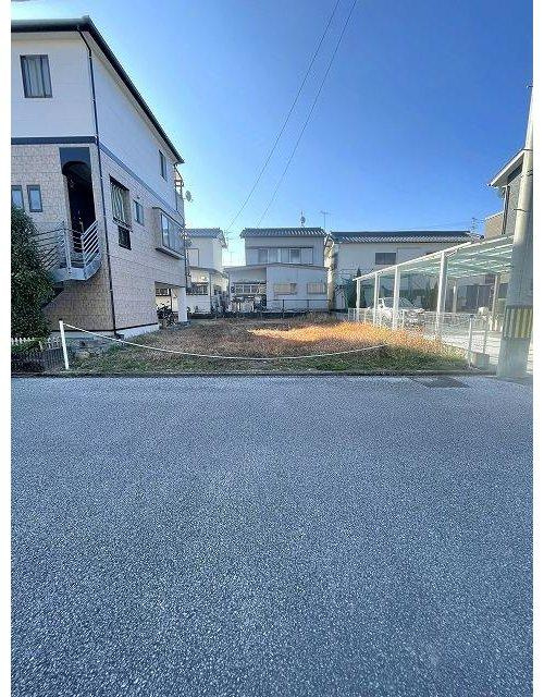 介良乙　土地の前面道路含む現地写真|前面道路は交通量が少なく、お子様のいらっしゃるご家庭にもおすすめです。