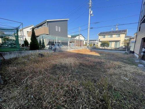 介良乙　土地の前面道路含む現地写真|南東から見た対象地です。