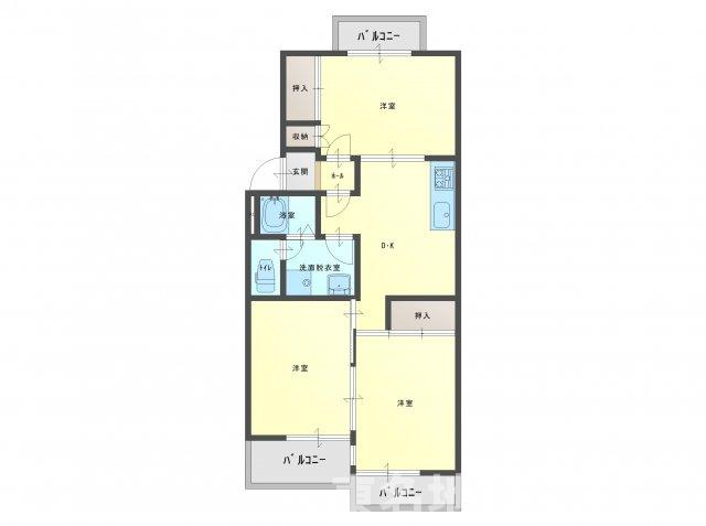ロイヤルパレス深良の間取り