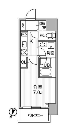【間取り】 | シーズンフラッツ押上