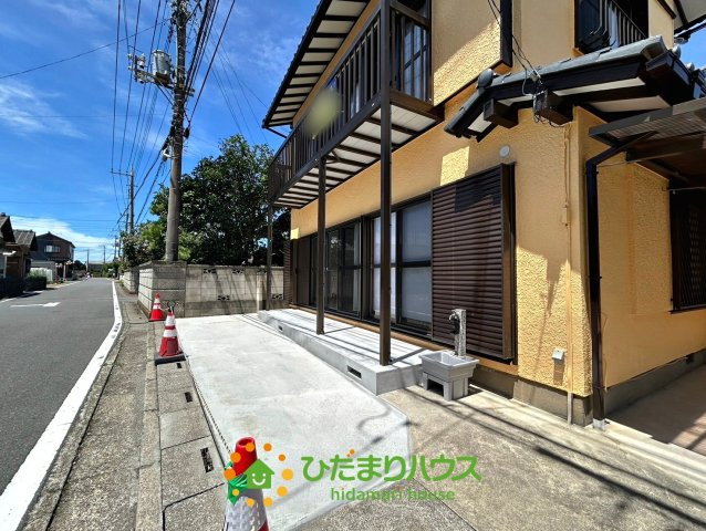 杉戸町倉松4丁目　中古一戸建ての庭