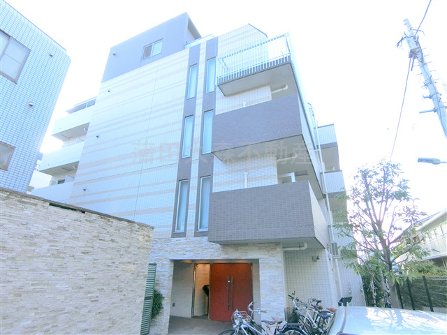 ヴォーガコルテ蒲田南の外観|2015年5月築　RC鉄筋コンクリート造地上5階建て1K～1LDK総戸数38戸
東京都大田区南六郷1丁目　京浜急行本線雑色駅、空港線糀谷駅徒歩圏内の人気分譲賃貸