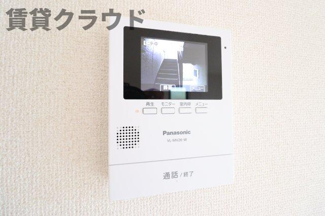 ハイム六通　Ⅰ番館のセキュリティ|会話もできるので、わざわざ玄関に行かなくても済みますね！