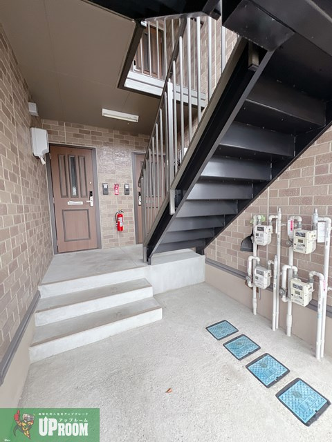 ウィル柏森のエントランス