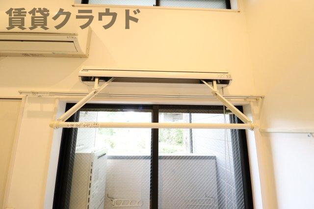 ハーベスト蘇我の設備|急な雨でも安心♪室内物干し付きです♪