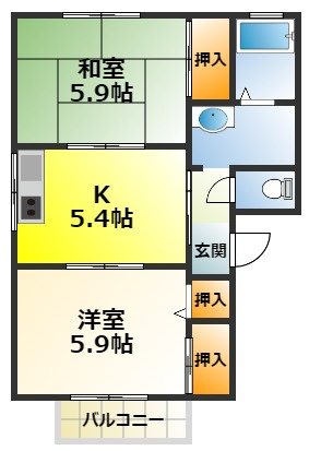 花水木タウンの間取り