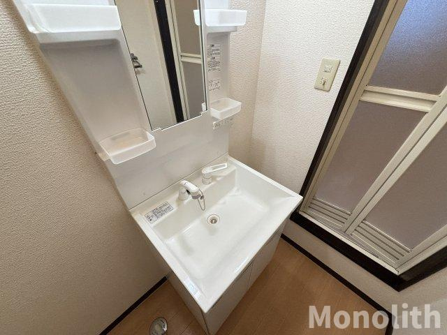 ハイツ常盤A棟の洗面所