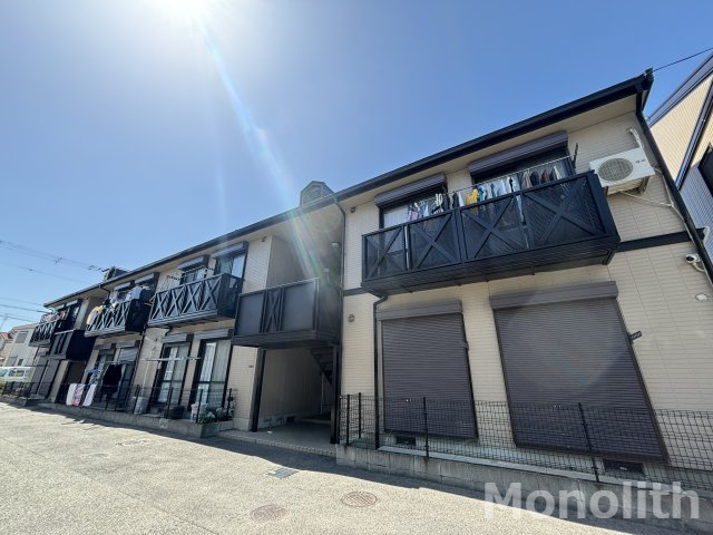 ハイツ常盤A棟の外観